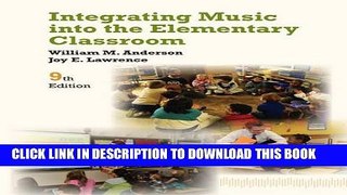New Book Integrating Music into the Elementary Classroom