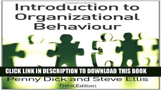 Collection Book Introduction to Organizational Behaviour