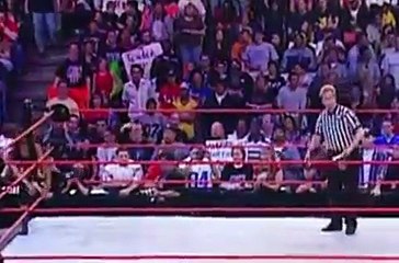 Trish Stratus Being Womanhandled By Jazz In Her Title Defense