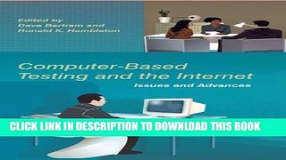 New Book Computer-Based Testing and the Internet: Issues and Advances