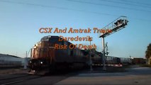 CSX And Amtrak Trains Daredevils Risk Of Death