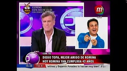 Nuestro homenaje a Romina Yan. Hoy cumpliría 42 años. La recordamos junto a Diego Topa