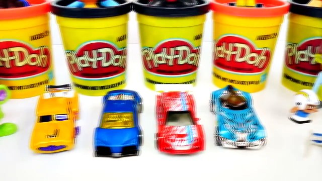 SPOOKY MONSTERS Giant Play Doh Surprise Eggs | Dracula Werewolf Draculaura Monster High Videos