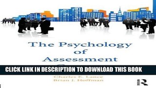 New Book The Psychology of Assessment Centers