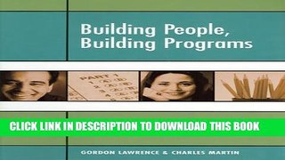 New Book Building People, Building Programs: A Practitioner s Guide for Introducing the MBTI to