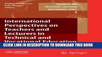 [PDF] International Perspectives on Teachers and Lecturers in Technical and Vocational Education
