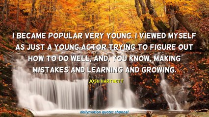 Josh Hartnett Quotes #1