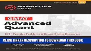 Collection Book GMAT Advanced Quant: 250+ Practice Problems   Bonus Online Resources (Manhattan