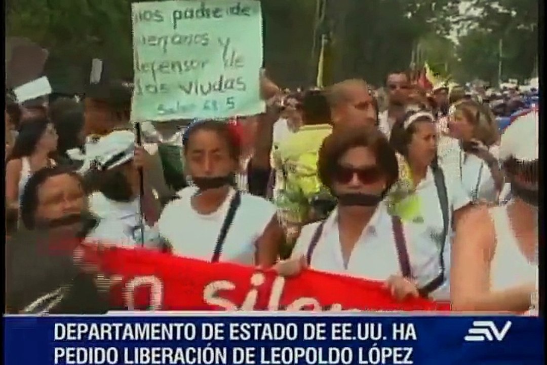 Lilian Tintori habla para Ecuavisa sobre la situación de Leopoldo López