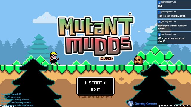 Test Stream with New Arrangement | [Mutant Mudds] - [PC] [Eng-Live] | (48)