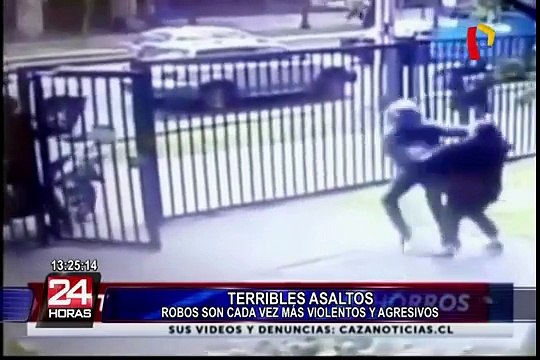 VIDEO: asaltos en el mundo llegan a niveles extremos