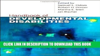 [New] Handbook of Developmental Disabilities Exclusive Full Ebook