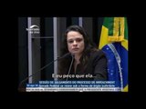 Janaína Paschoal pede desculpas a Dilma e chora