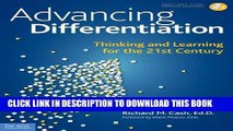 [PDF] Advancing Differentiation: Thinking and Learning for the 21st Century Full Online