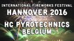 Int. Fireworks Festival Hannover 2016: HC Pyrotechnics - Belgium - Feuerwerk