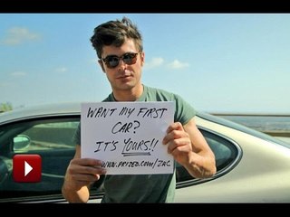 Zac Efron Donates First Car In Charity Offers Himself as a Date
