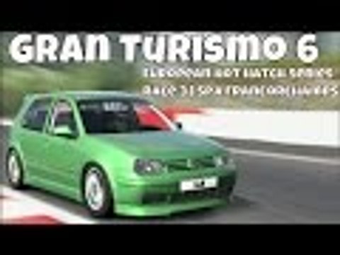 Gran Turismo 6 | European Hot Hatch Series Race 3 | Spa Francorchamps