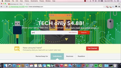 2 - Buy A Domain Name