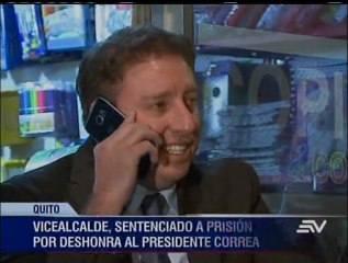 Sentencian A 15 Días De Prisión A Vicealcalde De Quito Tras Demanda De Correa-1