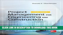 [PDF] Project Management for Engineering and Construction, Third Edition Full Colection