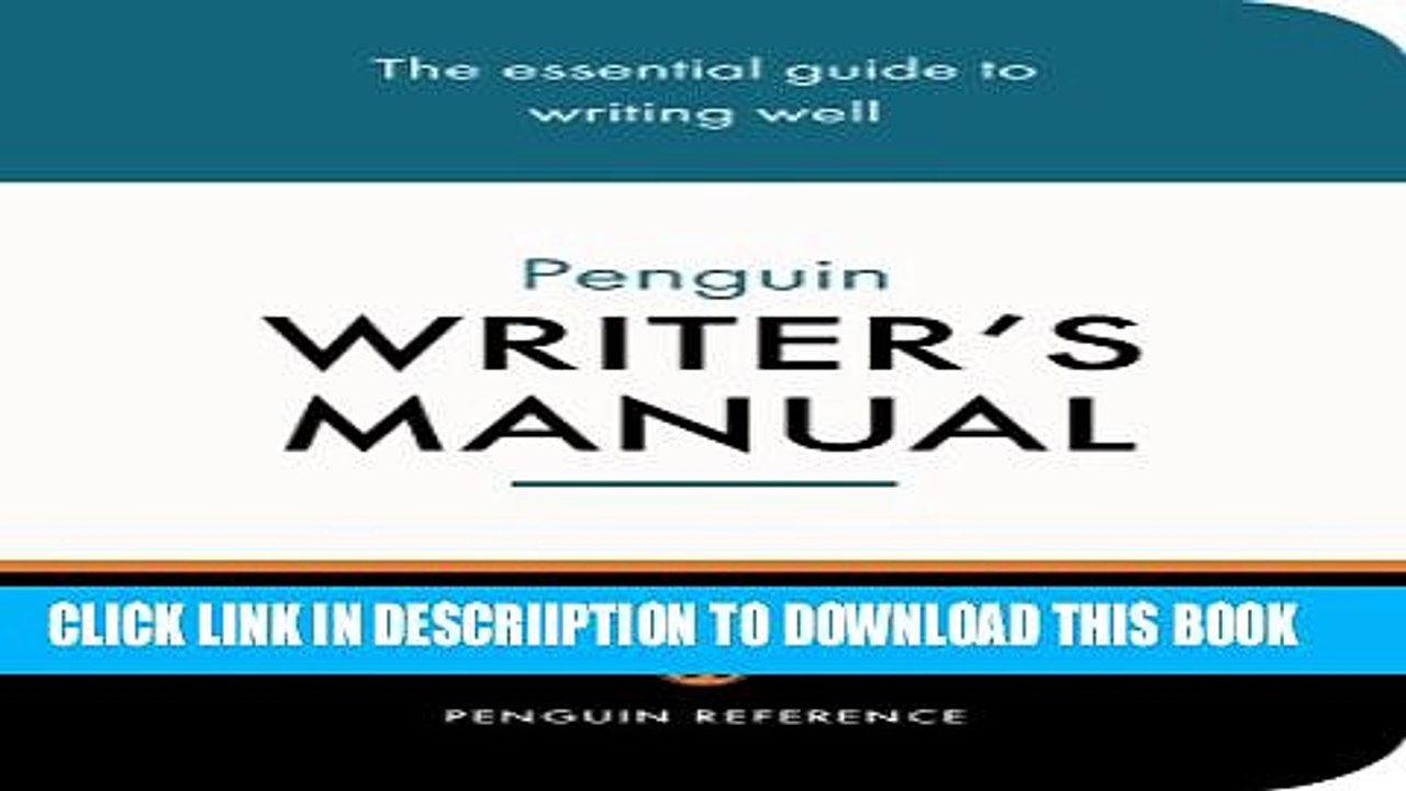 [PDF] Penguin Writers Manual (Penguin Reference Books) Popular Online