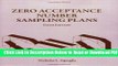 [Download] Zero Acceptance Number Sampling Plans, Fifth Edition Free Online