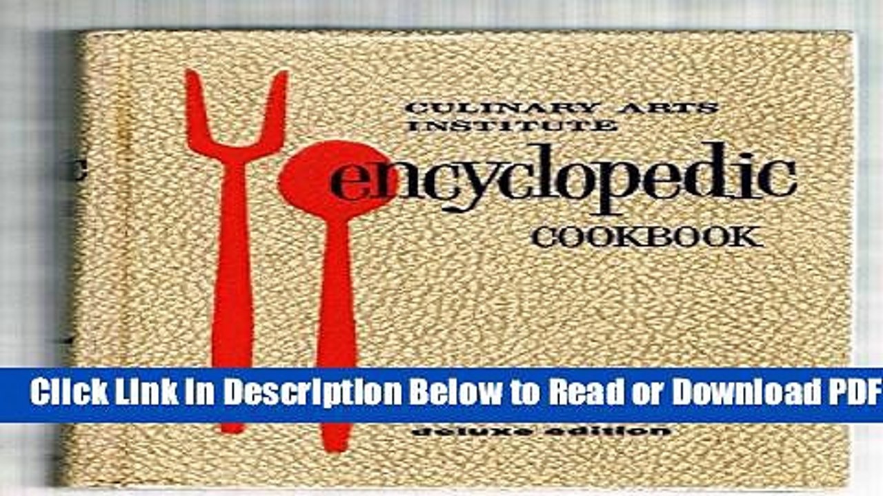 [Get] Culinary Arts Institute Encyclopedic Cookbook Popular Online