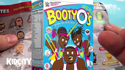 WWE Toys NEW DAY + a Play-Doh Surprise Egg with WWE Toys by KidCity