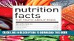 Collection Book Nutrition Facts: The Truth About Food