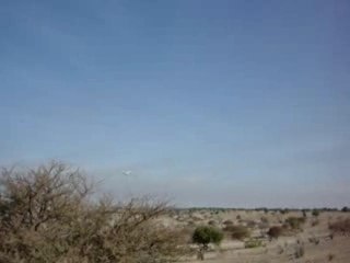 French Air Force KC-135 Lowfly at Moussoro - Tchad - Africa