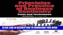 [PDF] Principles and Practice of Business Continuity: Tools and Techniques Popular Online