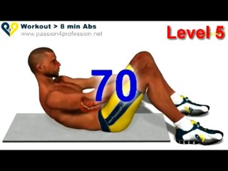 Abs workout how to have six pack - Level 5