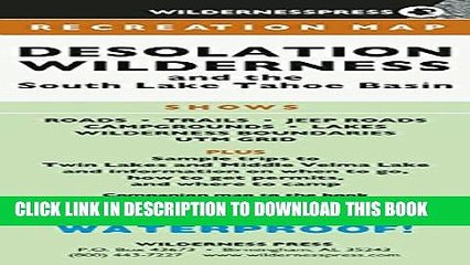 [Read PDF] MAP Desolation Wilderness Rec (Recreation Map) Ebook Online