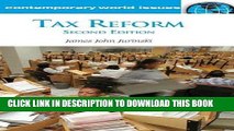 [PDF] Tax Reform: A Reference Handbook, 2nd Edition (Contemporary World Issues) Full Colection
