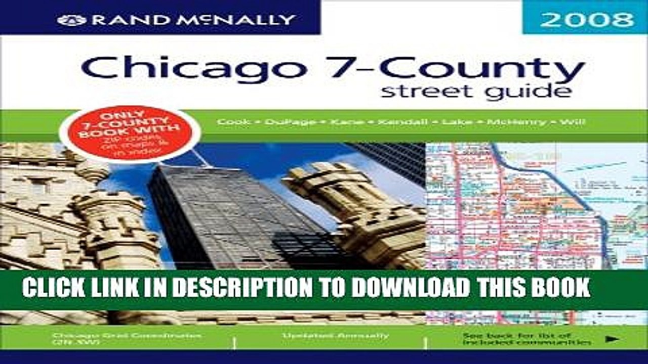 [Read PDF] Rand McNally Chicago 7-County Street Guide: Cook, DuPage, Kane, Kendall, Lake, McHenry,