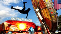 Moonraker accident: Moonraker ride roller coaster caused injuries and chaos  - TomoNews