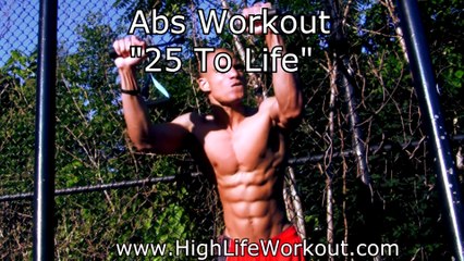 25 to life  Abs Workout - How To Get A 6  Six Pack Fast (Big Brandon Carter)