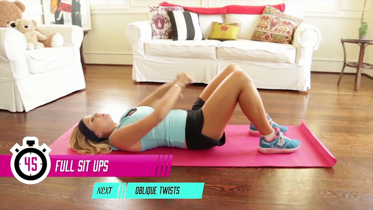 Alli Simpson AwesomeFITNESS  Killer Abs Workout ! !