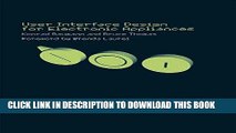 [PDF] User Interface Design of Electronic Appliances Full Collection