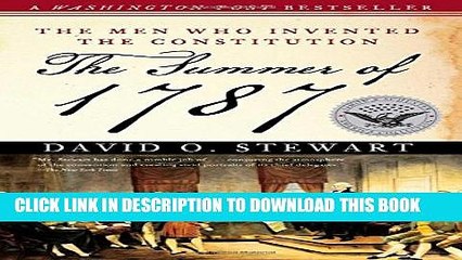 [PDF] The Summer of 1787: The Men Who Invented the Constitution (The Simon   Schuster America