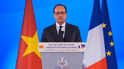 Discours à l’Université nationale du Vietnam