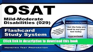 Read OSAT Mild-Moderate Disabilities (029) Flashcard Study System: CEOE Test Practice Questions