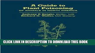 [PDF] A Guide to Plant Poisoning of Animals in North America Popular Colection