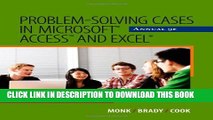 [PDF] Problem Solving Cases in Microsoft Access and Excel Full Online