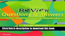 Read Mosby s Review Questions   Answers For Veterinary Boards: Large Animal Medicine   Surgery,