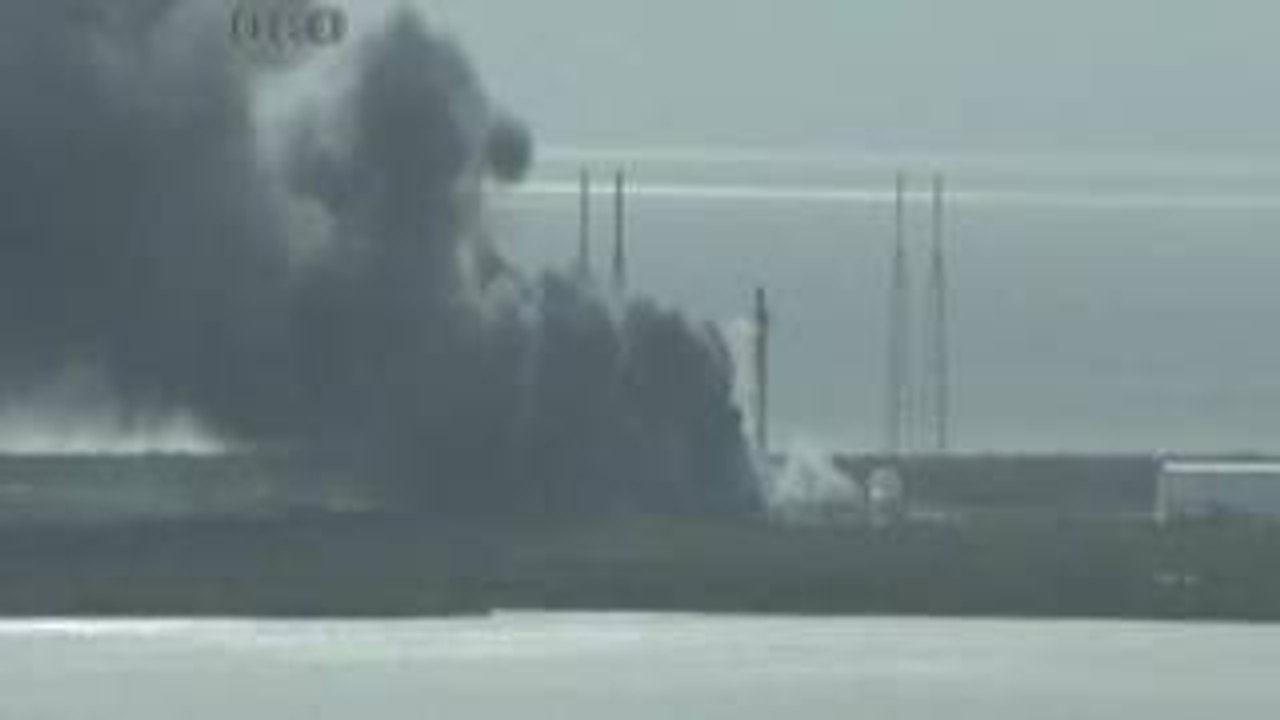 SpaceX - Static Fire Anomaly - AMOS-6 - 09-01-2016