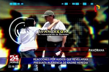 Reacciones por audios que revelarían injerencia de Nadine Heredia
