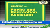 Read Parks and Recreation Assistant(Passbooks) (Career Examination Passbooks)  Ebook Free