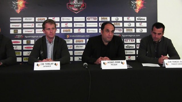 Grenoble - Conférence de presse des Brûleurs de Loups, 1ére partie