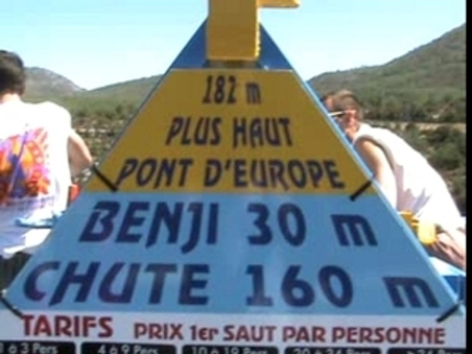 mon saut a l'élastique (28/07/2007)